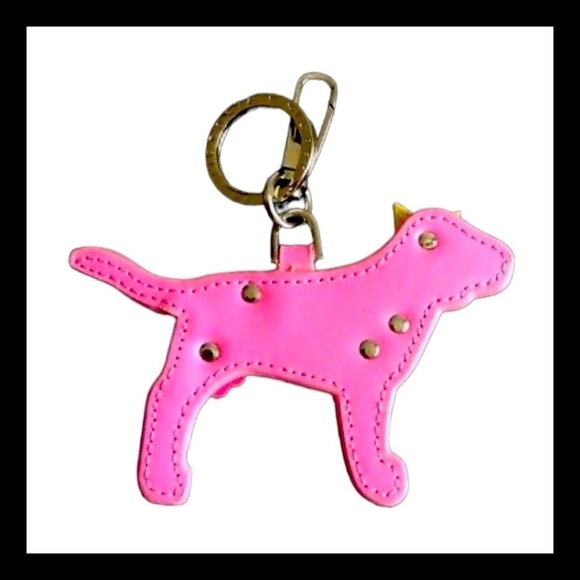 Rare Vintage Victoria’s Secret Pink Dog Keychain - Picture 5 of 6